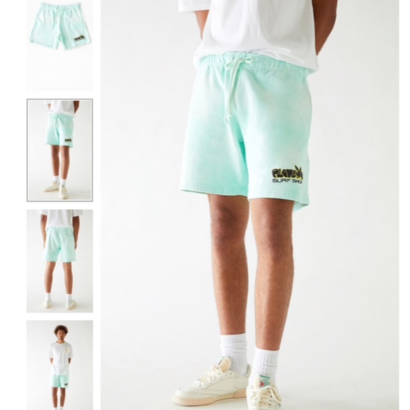 PLAYBOY X Pacsun- Surfshop Crystal Shorts (NWT) - Picture 9 of 12
